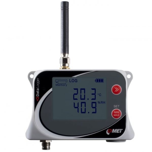 GSM / GPRS Datenlogger ext. Temperatur / Feuchte Sensoren U3121M
