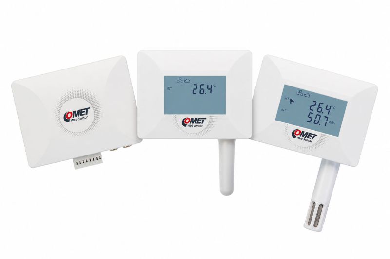 Websensoren 2.0 mit Ethernet TCP/IP Schnittstelle